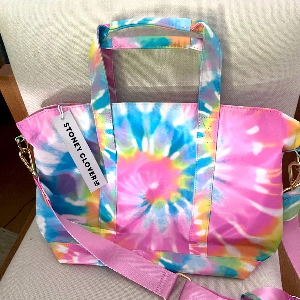 NWT Stoney Clover Lane tie dye mini tote